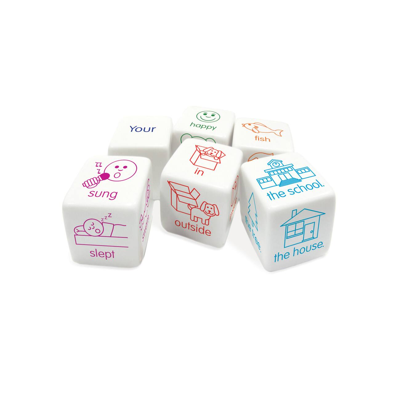 Junior Learning® Sentence Dice Educational Learning Game
